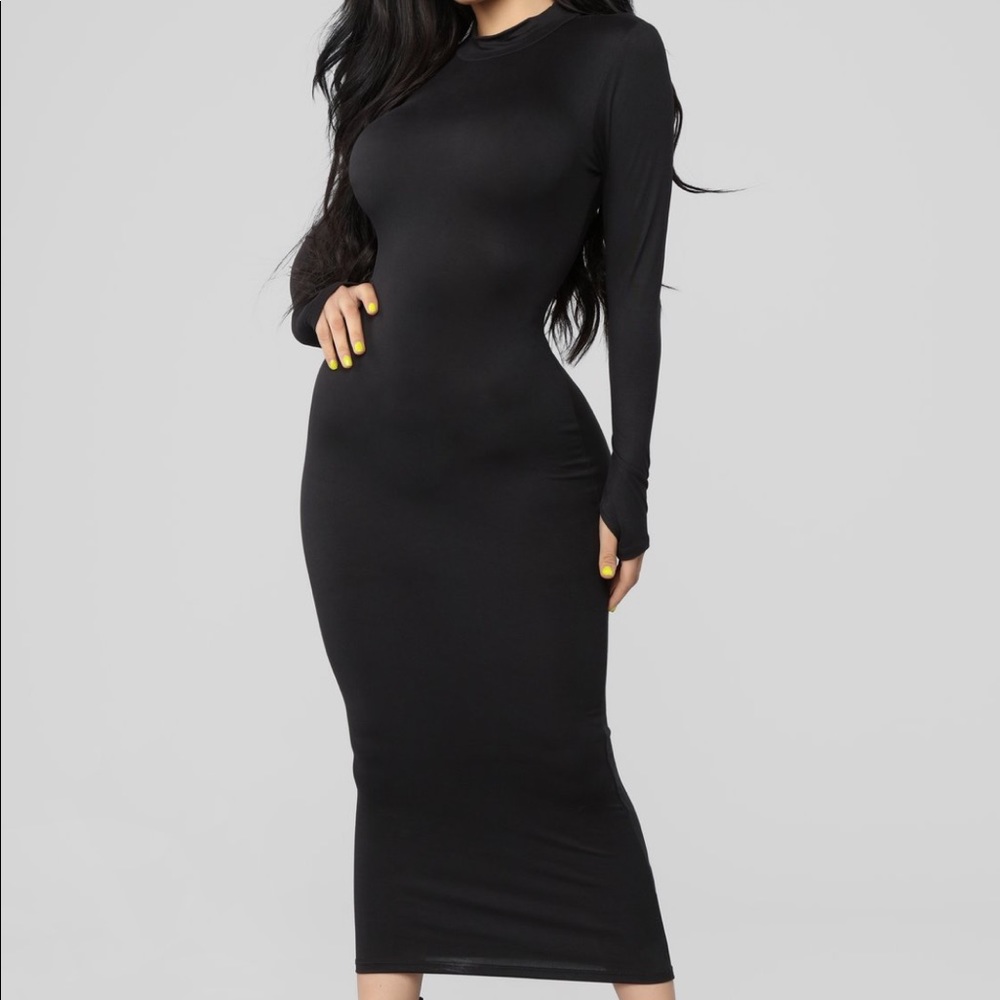 Full coverage maxi dress